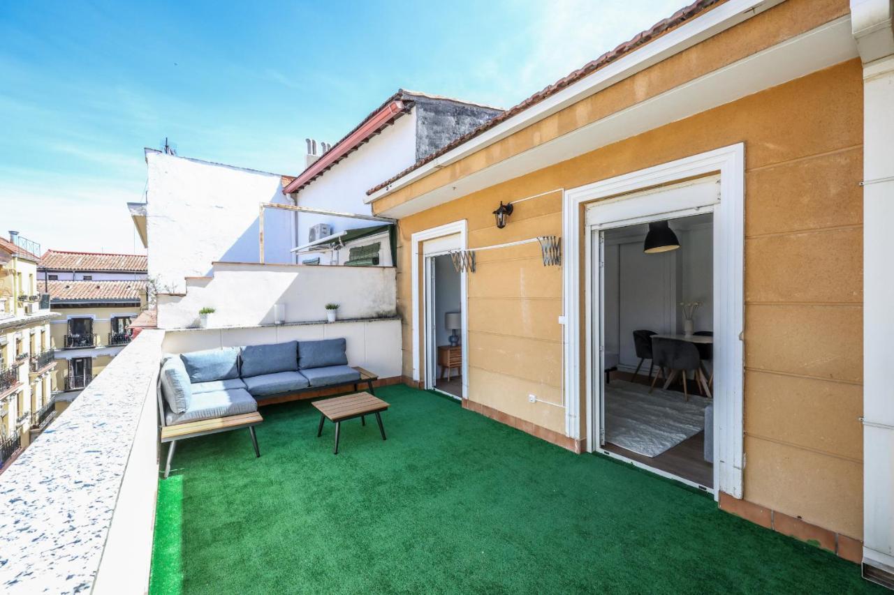 马德里Atico Reformado Con Terraza En Lavapies公寓 外观 照片
