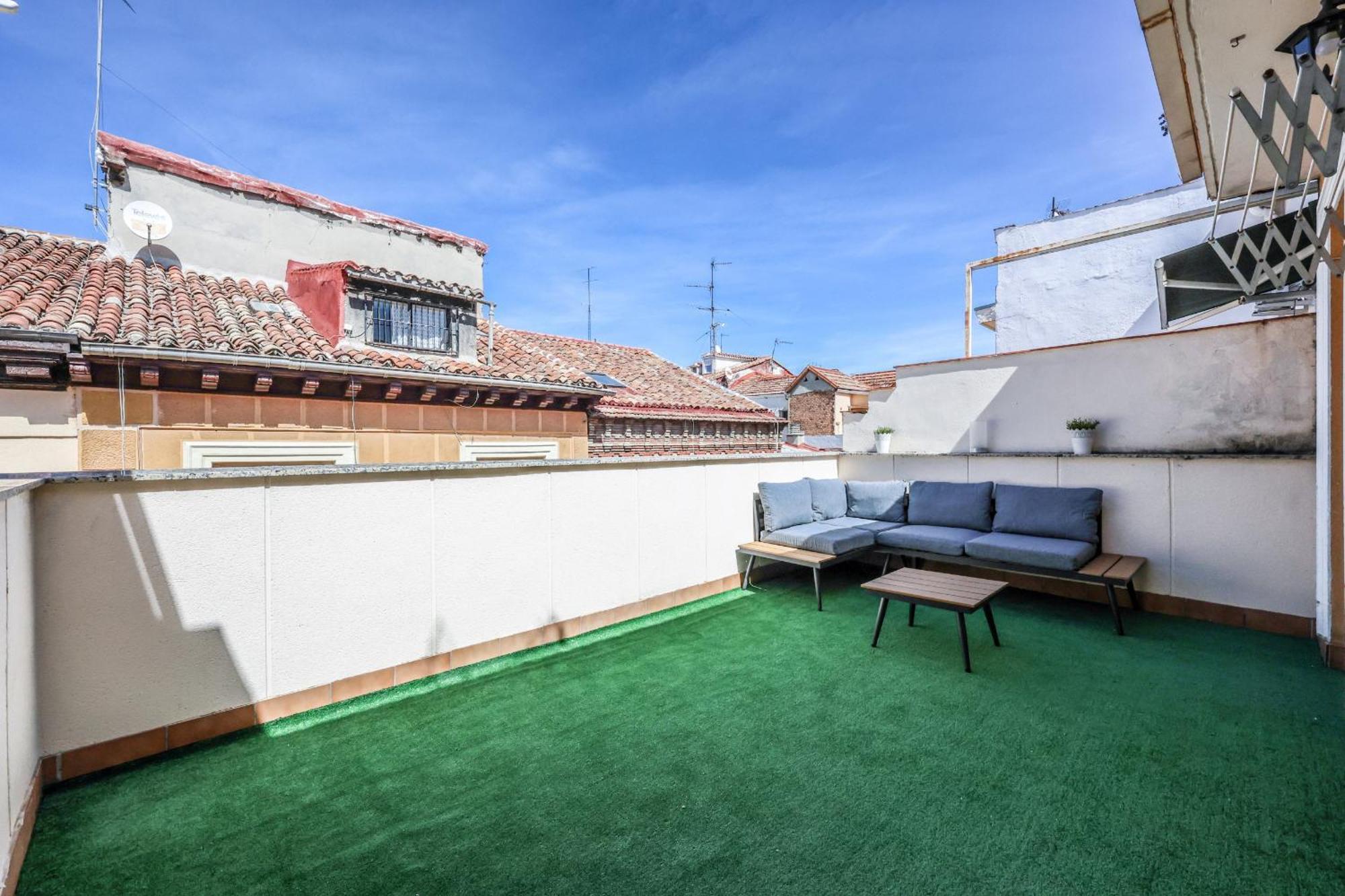 马德里Atico Reformado Con Terraza En Lavapies公寓 外观 照片